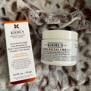 Kiehls Ultra Facial Cream and Serum